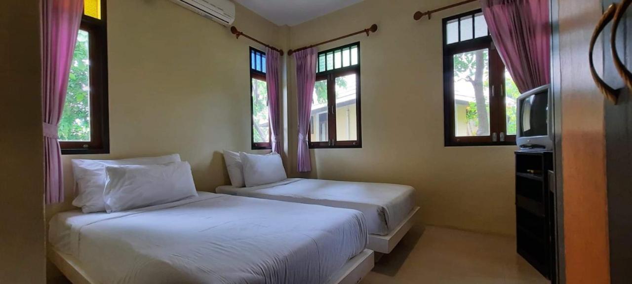 Baan Talay See Cream Resort ساموت سونكرام المظهر الخارجي الصورة