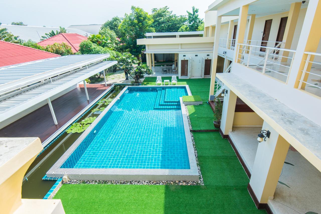 Baan Talay See Cream Resort ساموت سونكرام المظهر الخارجي الصورة